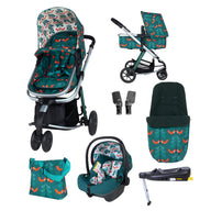 Giggle 2 in 1 i-Size Everything Bundle Fox Friends