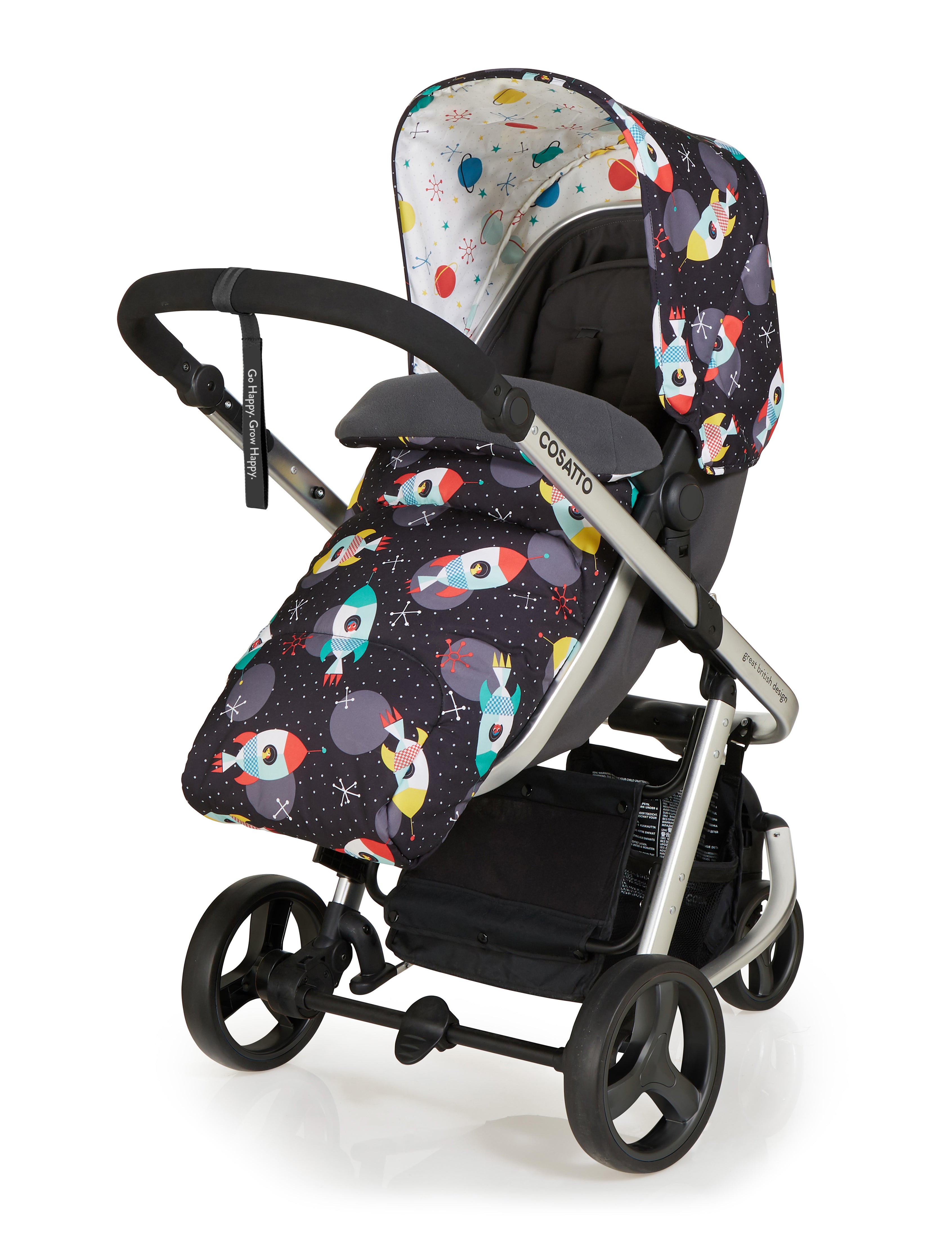 Giggle Mix Pram and Pushchair Space Racer 2