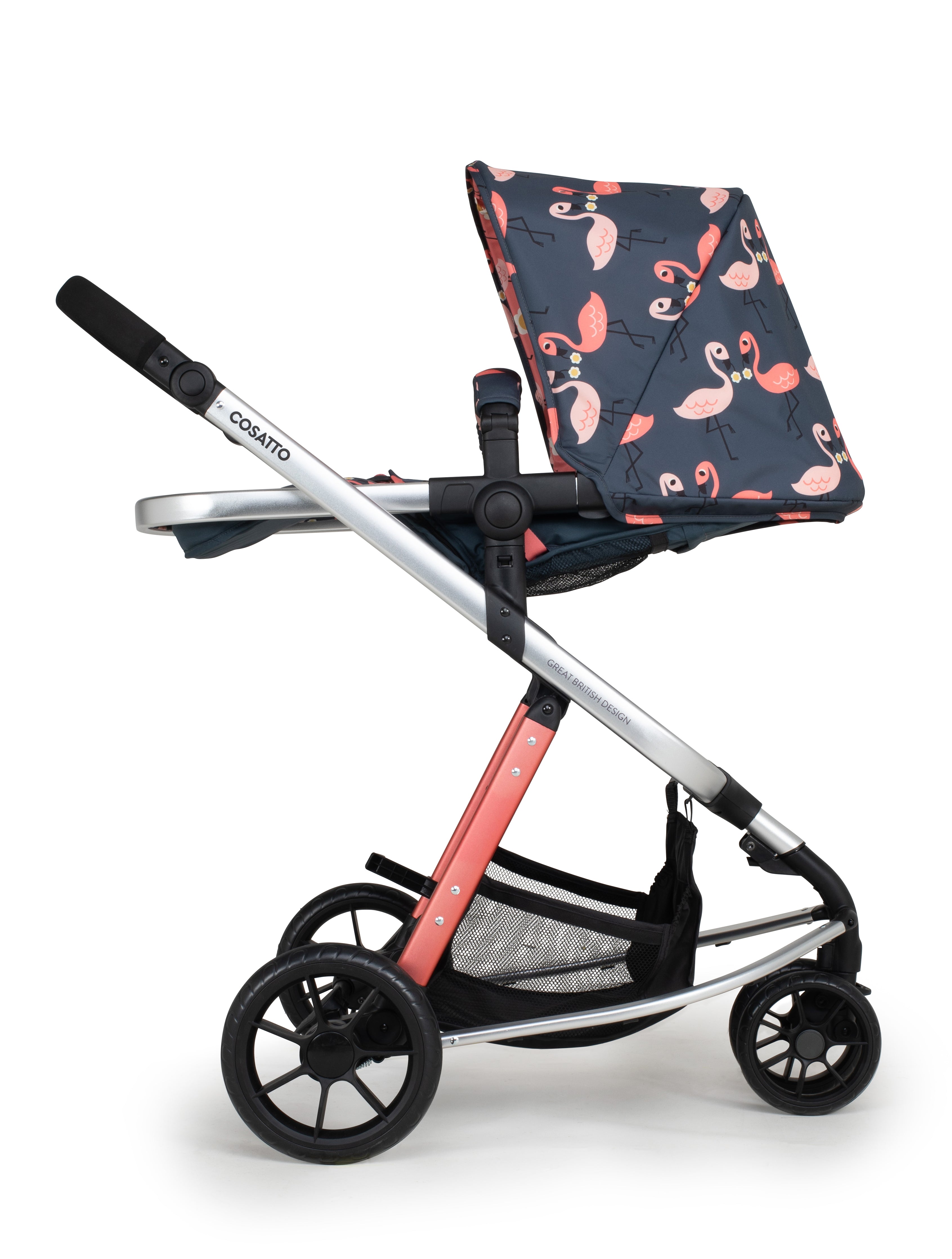 Giggle 3 in 1 i-Size Everything Bundle Pretty Flamingo