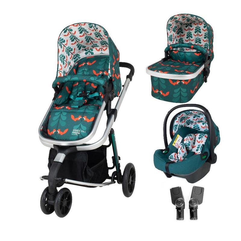 Giggle 3 in 1 Car Seat Bundle Fox Friends - Bundle - Cosatto Store