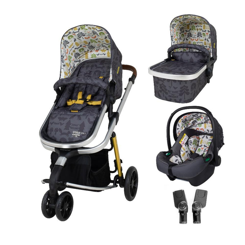 Ex Display Giggle 3 in 1 Car Seat Bundle Nature Trail - Bundle - Cosatto Store