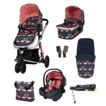 Giggle 3 in 1 i-Size Everything Bundle Pretty Flamingo - Bundle - Cosatto Store