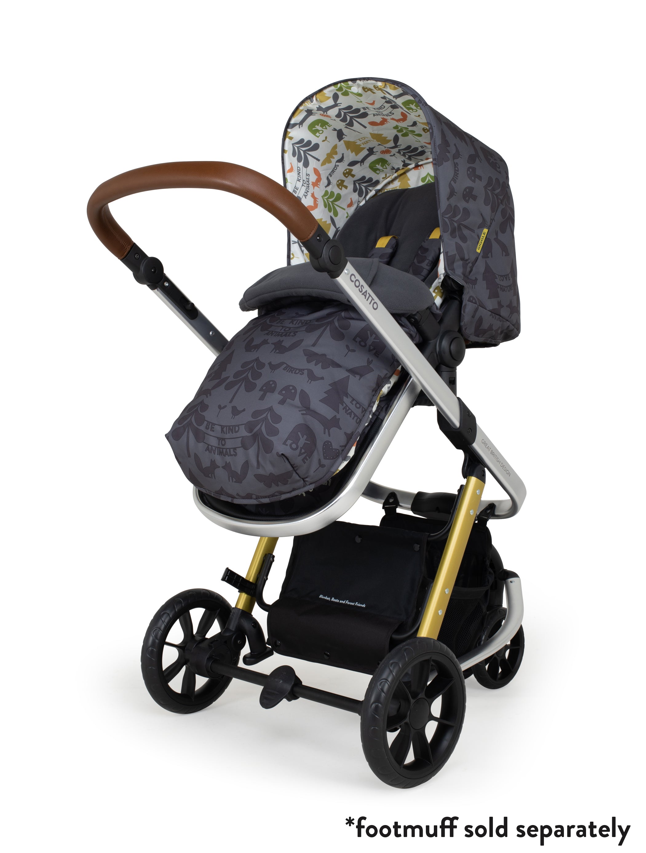Giggle 3 in 1 Carseat Bundle Nature Trail Cosatto Store