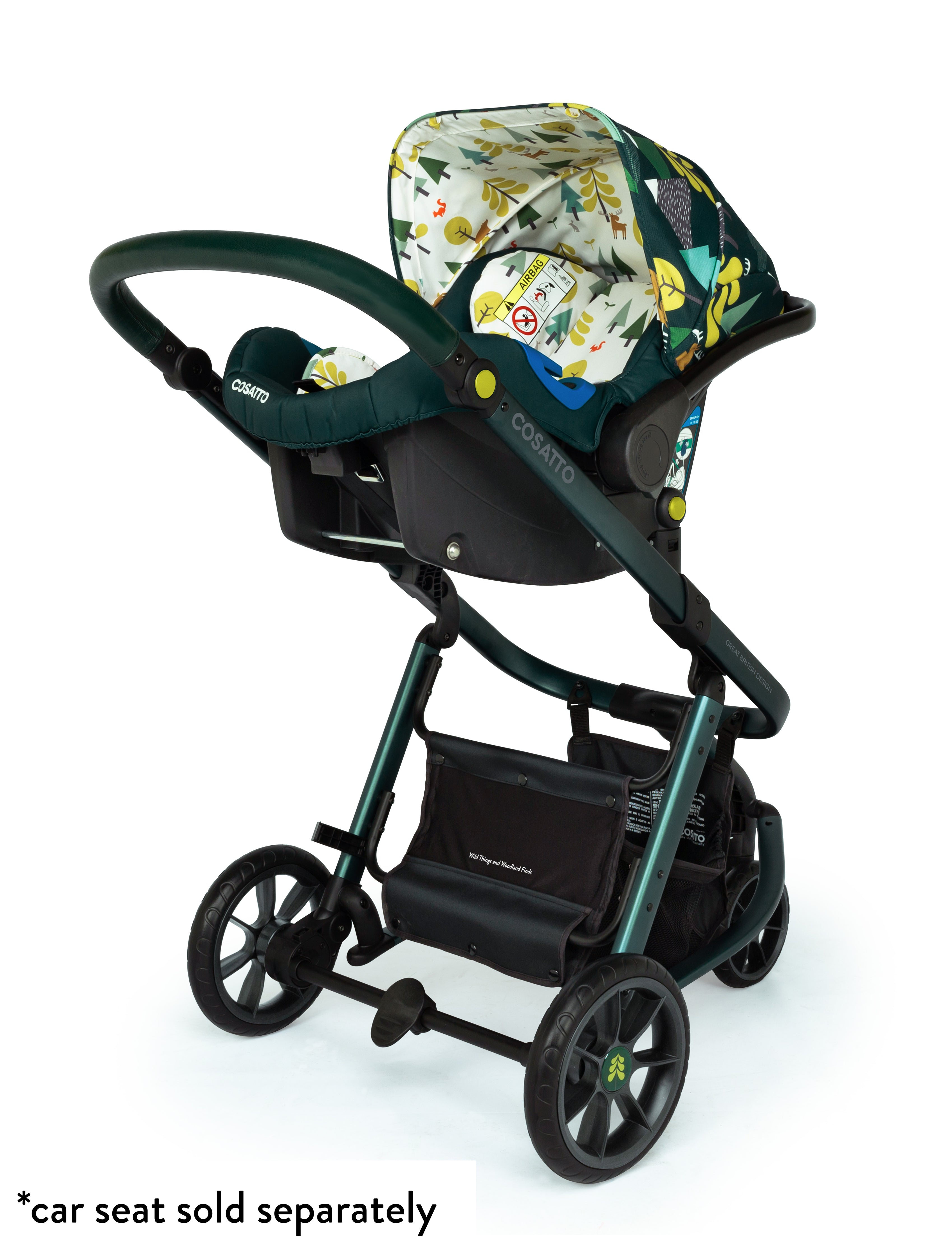 Cosatto 3 wheel travel system online
