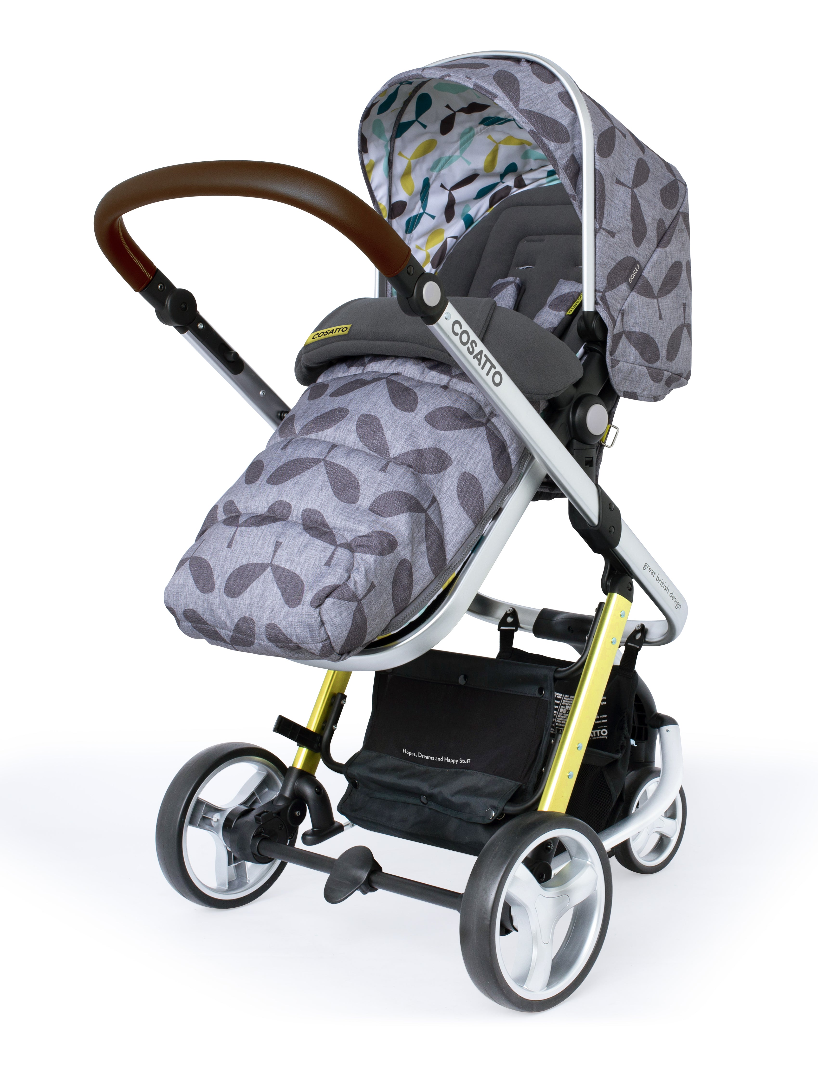 Giggle 3 Pram and Pushchair Seedling