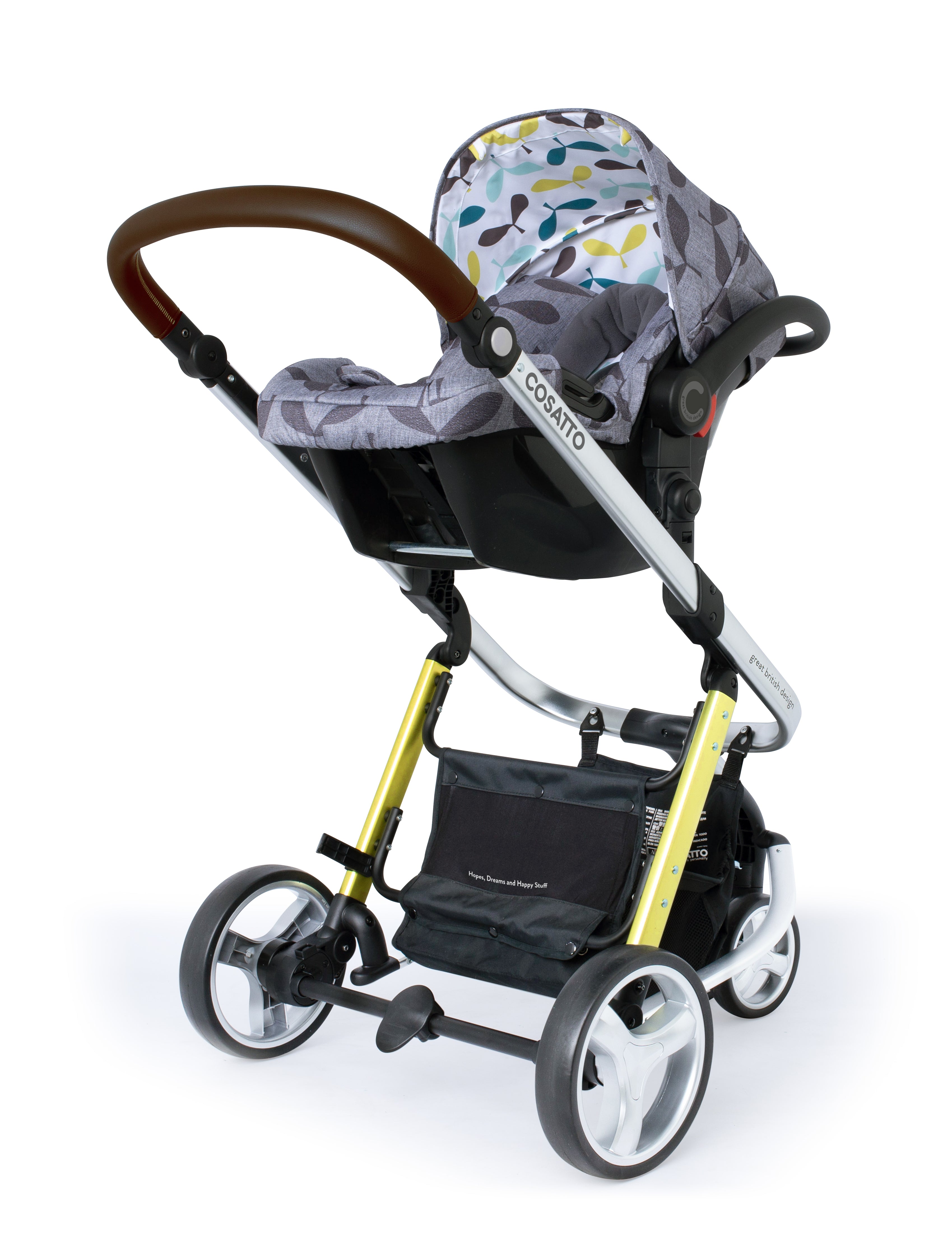Giggle 3 Pram and Pushchair Seedling