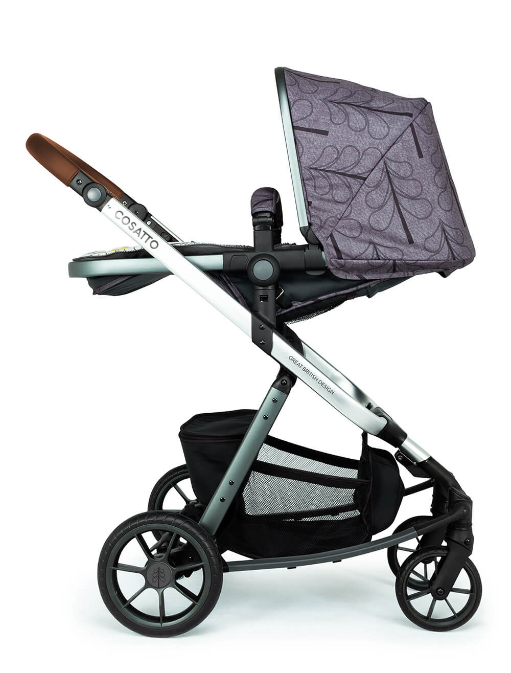 Giggle Quad Car Seat and i-size Base Bundle Fika Forest