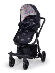 Giggle Quad Car Seat Bundle Night Rainbow