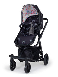 Giggle Quad Car Seat Bundle Night Rainbow