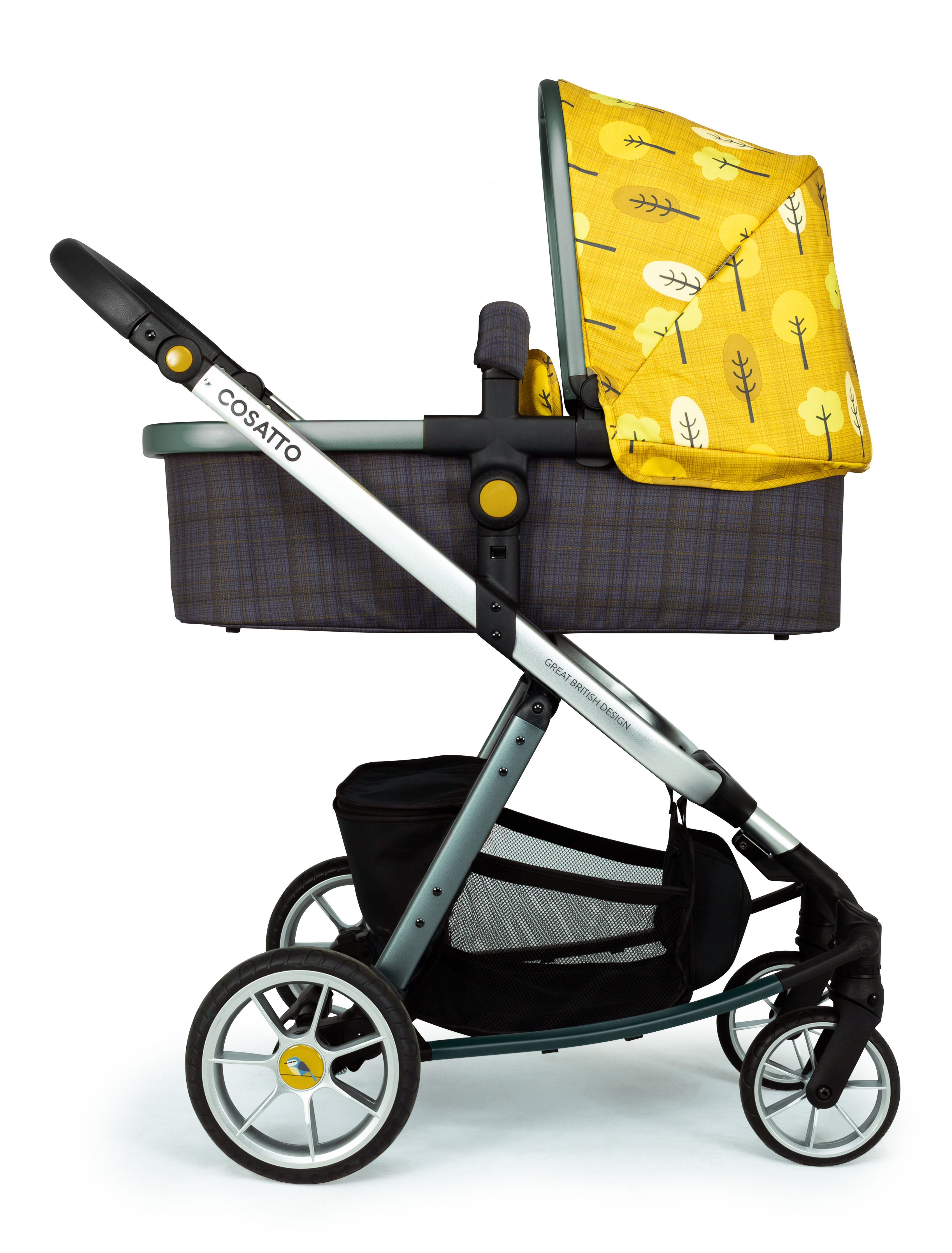 Giggle Quad Pram and Pushchair Spot The Birdie