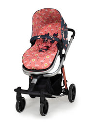 Giggle Trail 3 in 1 i-Size Everything Bundle Pretty Flamingo