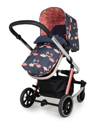 Giggle Trail 3 in 1 i-Size Everything Bundle Pretty Flamingo