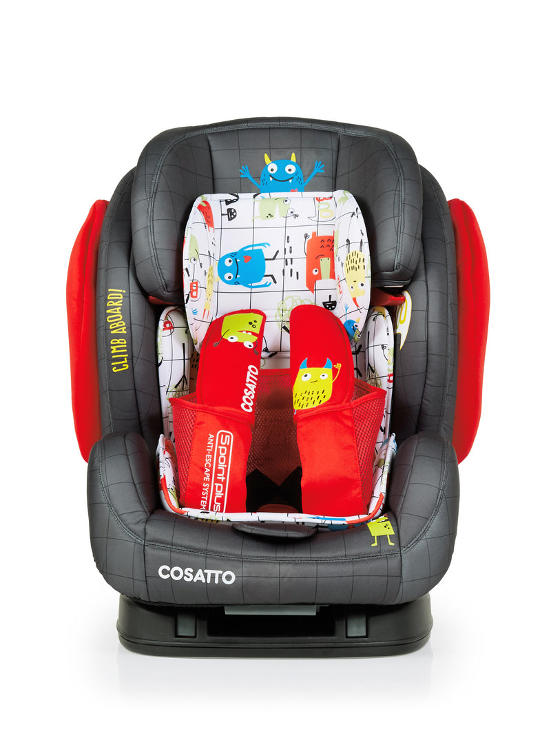 CT3917 Hug Group 123 Isofix Monster Mob (5 Point Plus) - Carseat - Cosatto Store