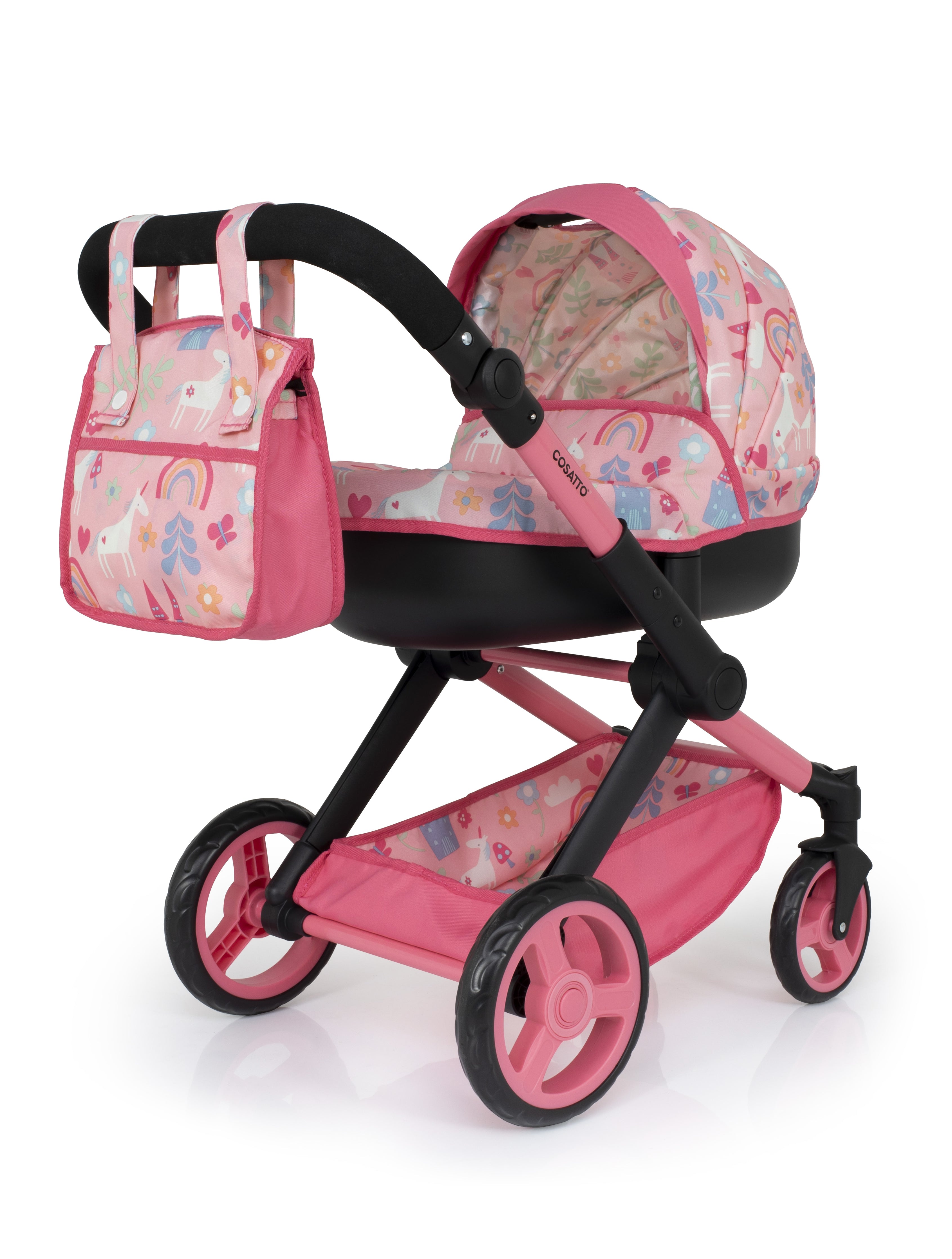 Mini Wow Continental Dolls Pram Unicorn