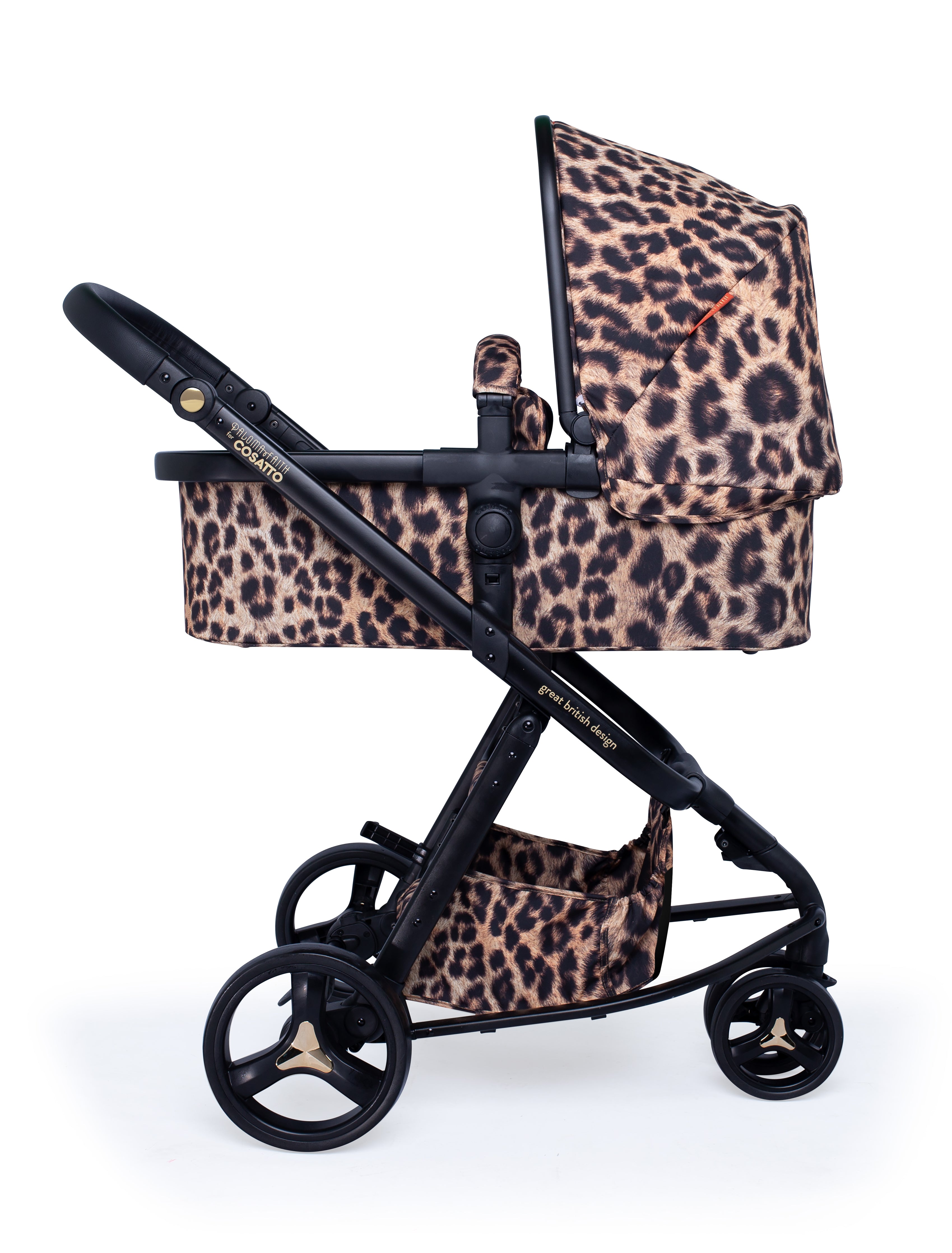 Leopard print dolls pram sale