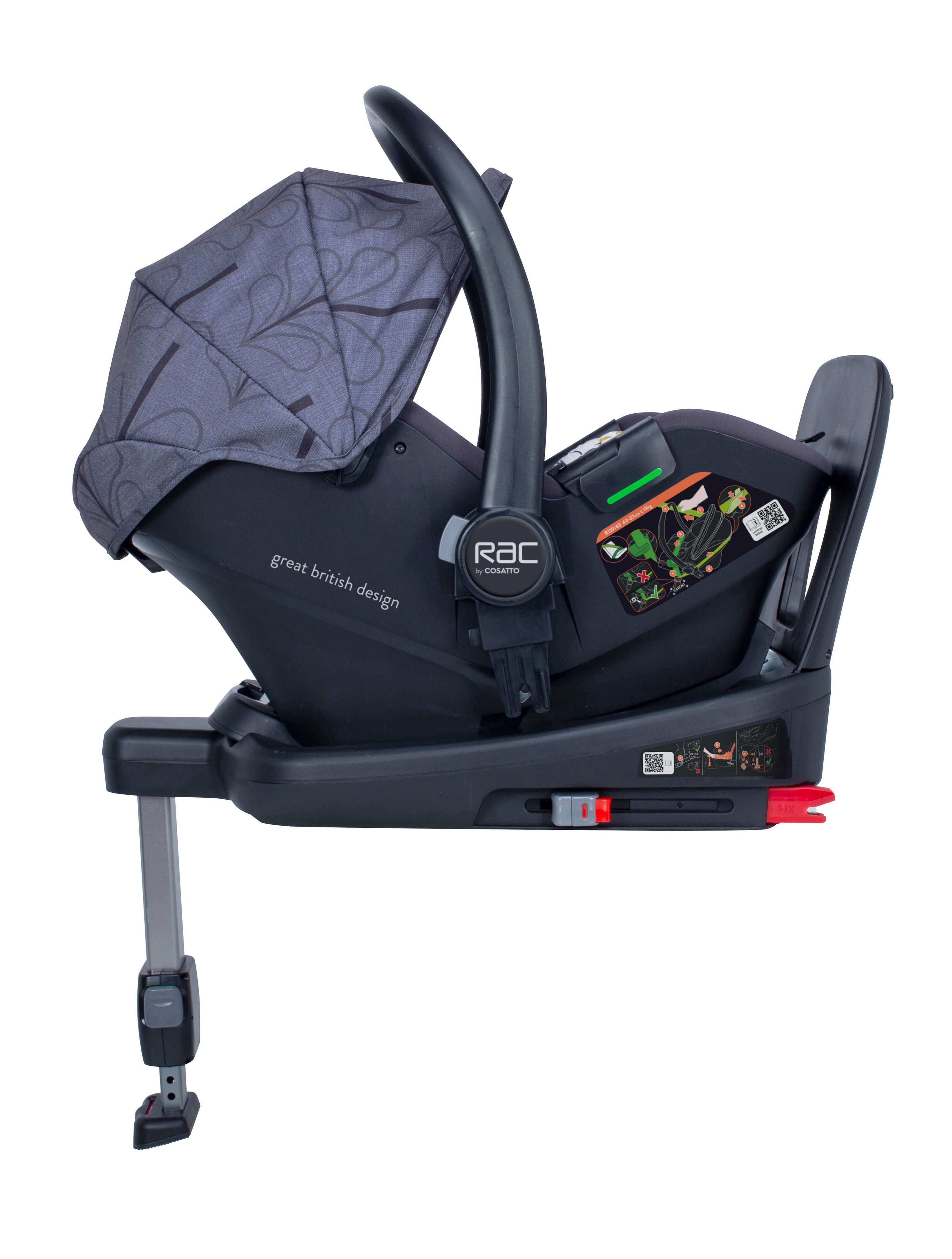 Port  i-size 0+ Car seat Fika Forest