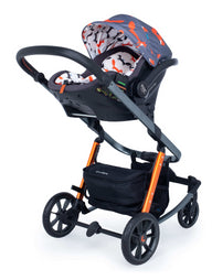 Giggle Quad Car Seat Bundle Charcoal Mister Fox