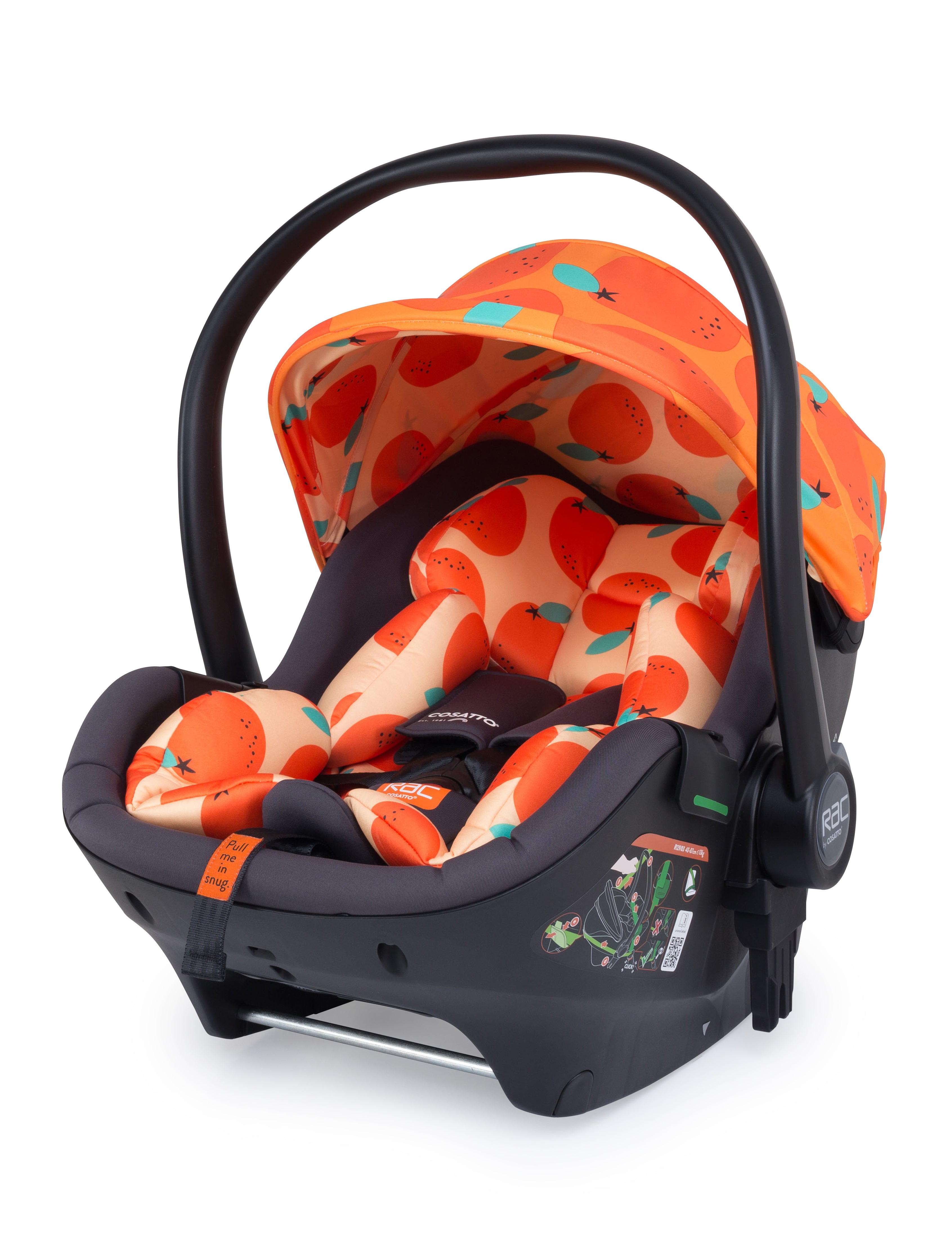Port i-size 0+ Car Seat So Orangey