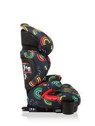 Sumo Group 2 3 Isofit Car Seat Disco Rainbow