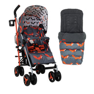 Supa 3 Stroller Charcoal Mister Fox