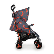 Supa 3 Stroller Charcoal Mister Fox