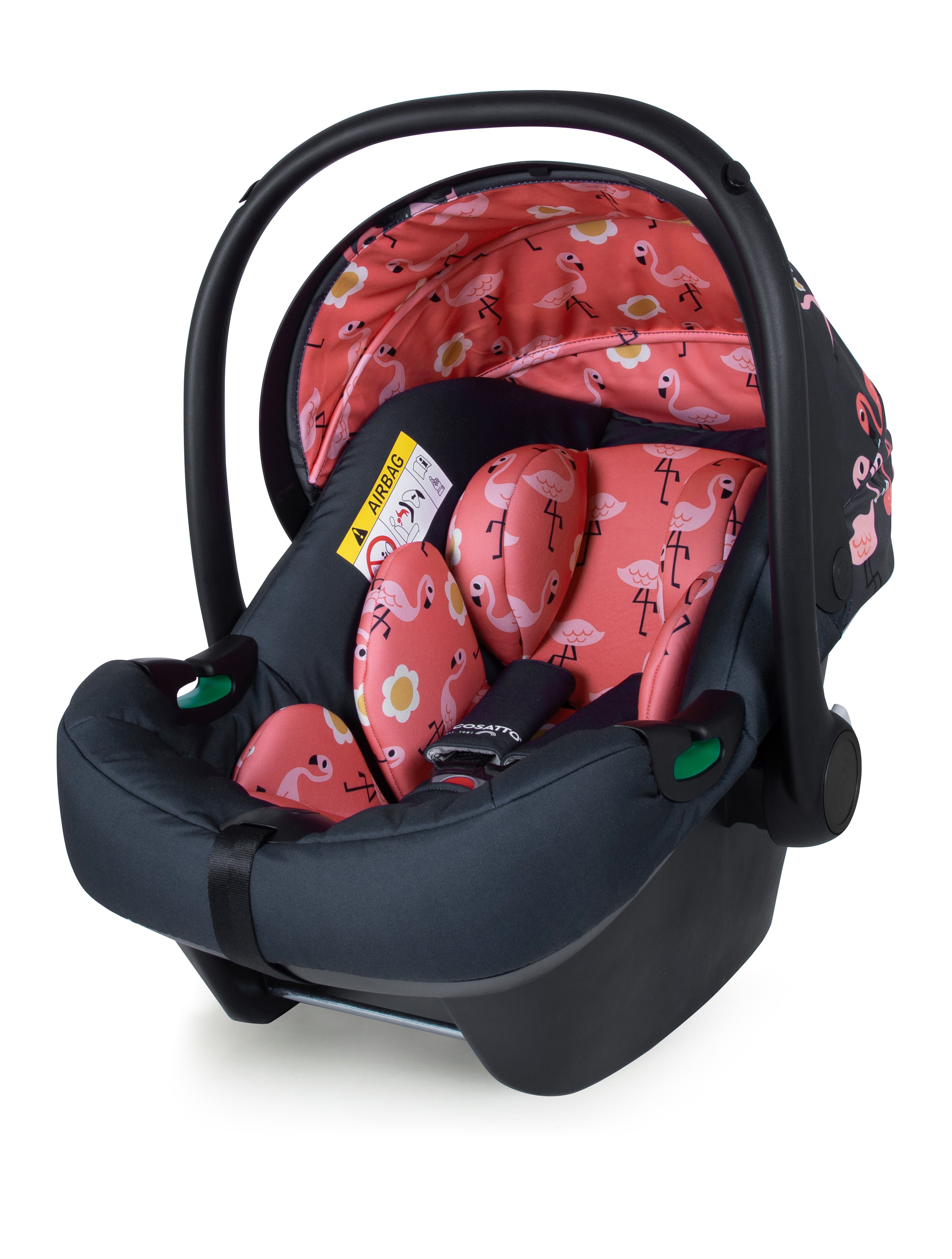 Giggle 2 in 1 i-Size Everything Bundle Pretty Flamingo