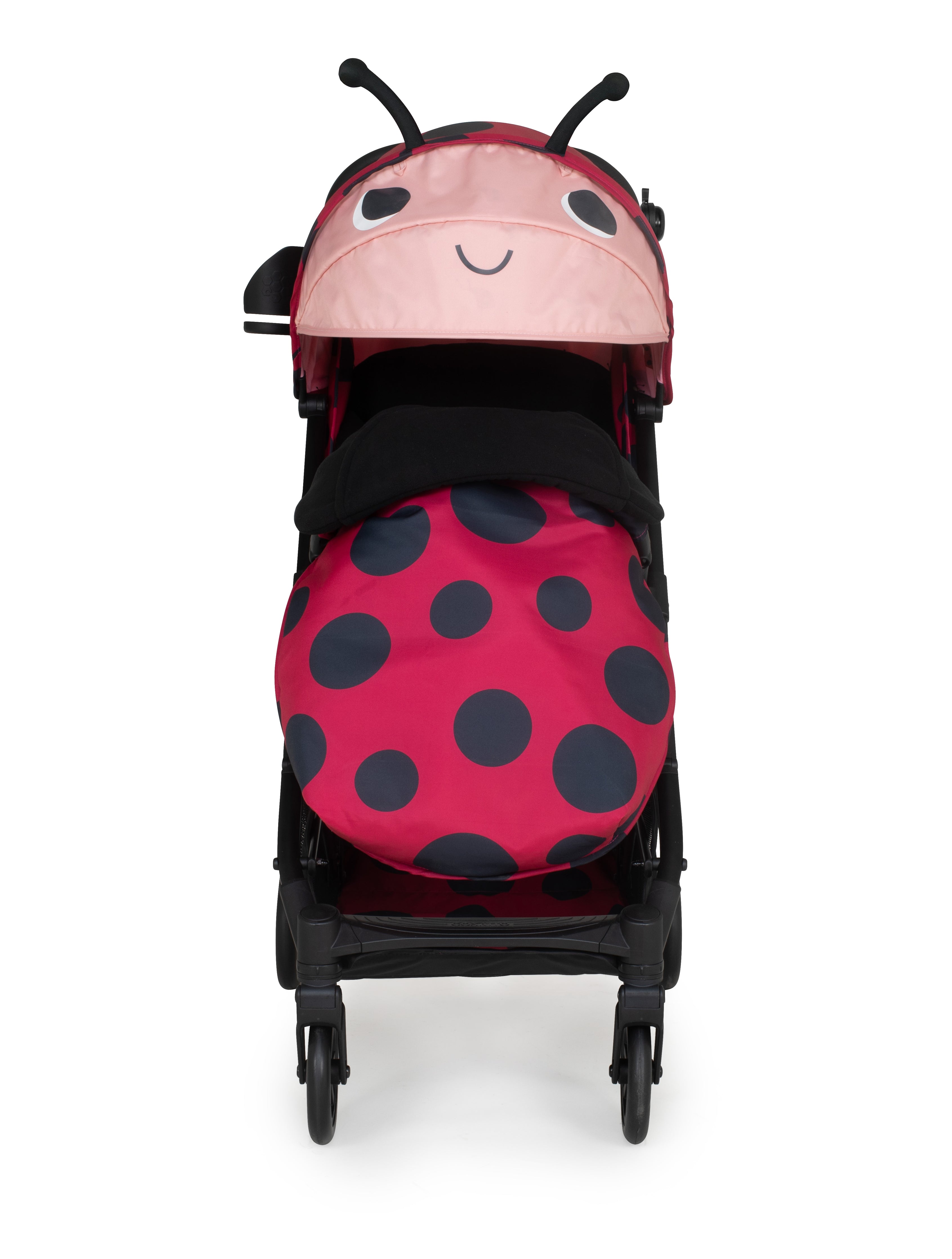 Ladybug top umbrella stroller