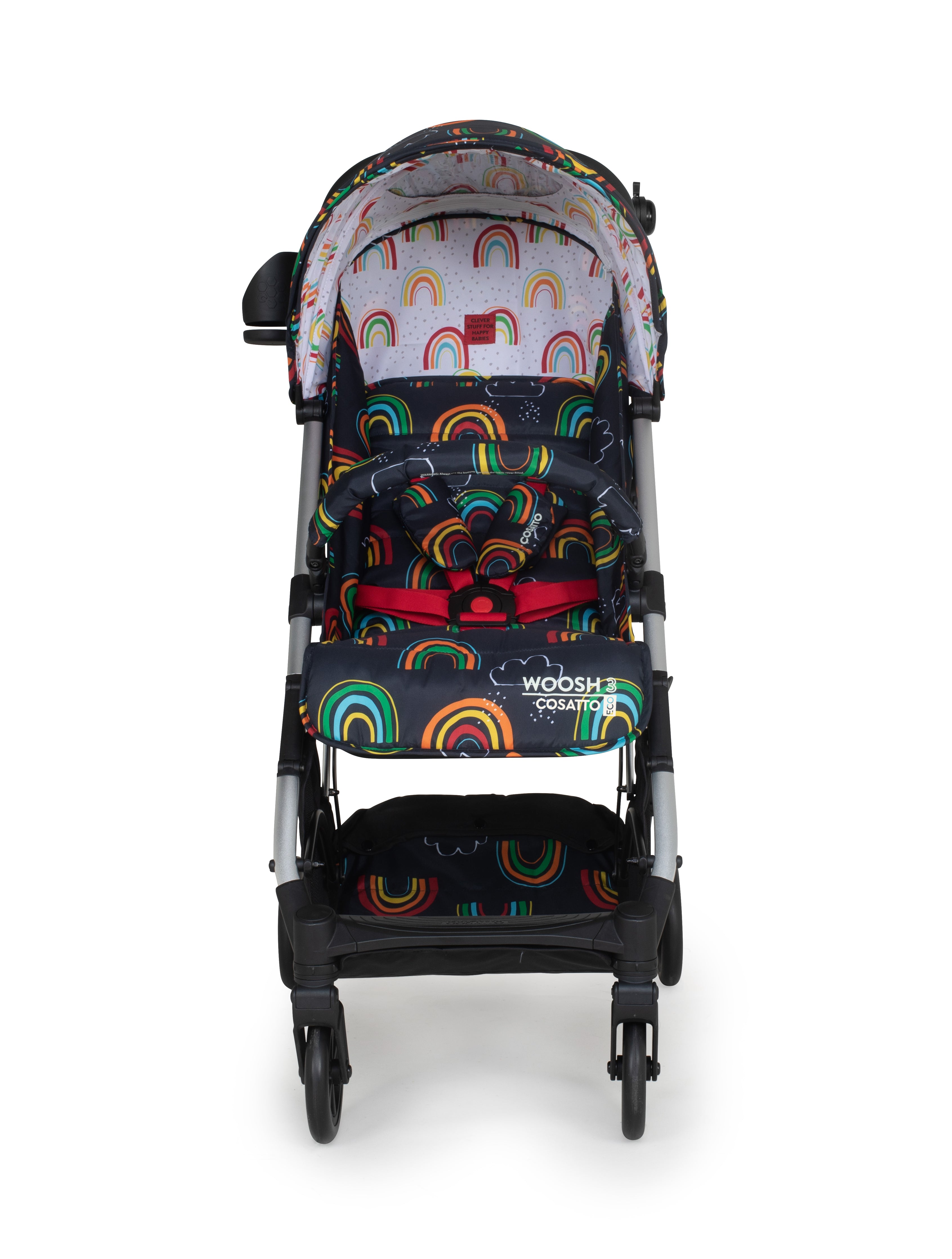 Woosh 3 with Footmuff Bundle Disco Rainbow
