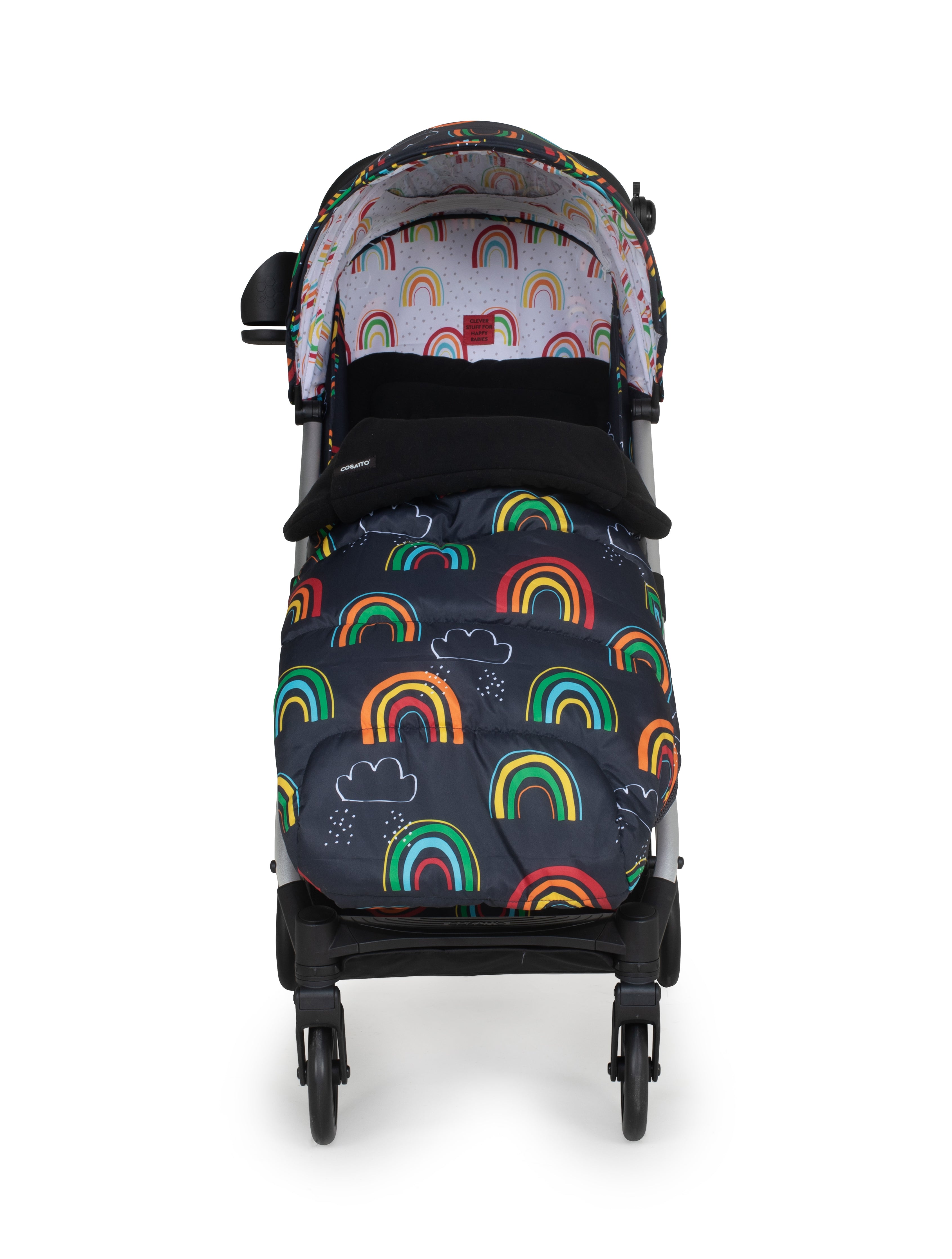 Woosh 3 with Footmuff Bundle Disco Rainbow
