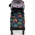 Woosh 3 with Footmuff Bundle Disco Rainbow - Stroller - Cosatto Store
