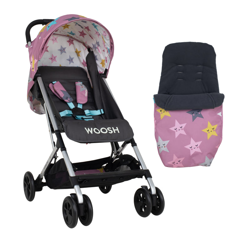 Woosh Happy Stars (With Footmuff) - Stroller - Cosatto Store