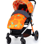 Ex Display Wowee Chassis and Seat Unit So Orangey - Pram and Pushchair - Cosatto Store