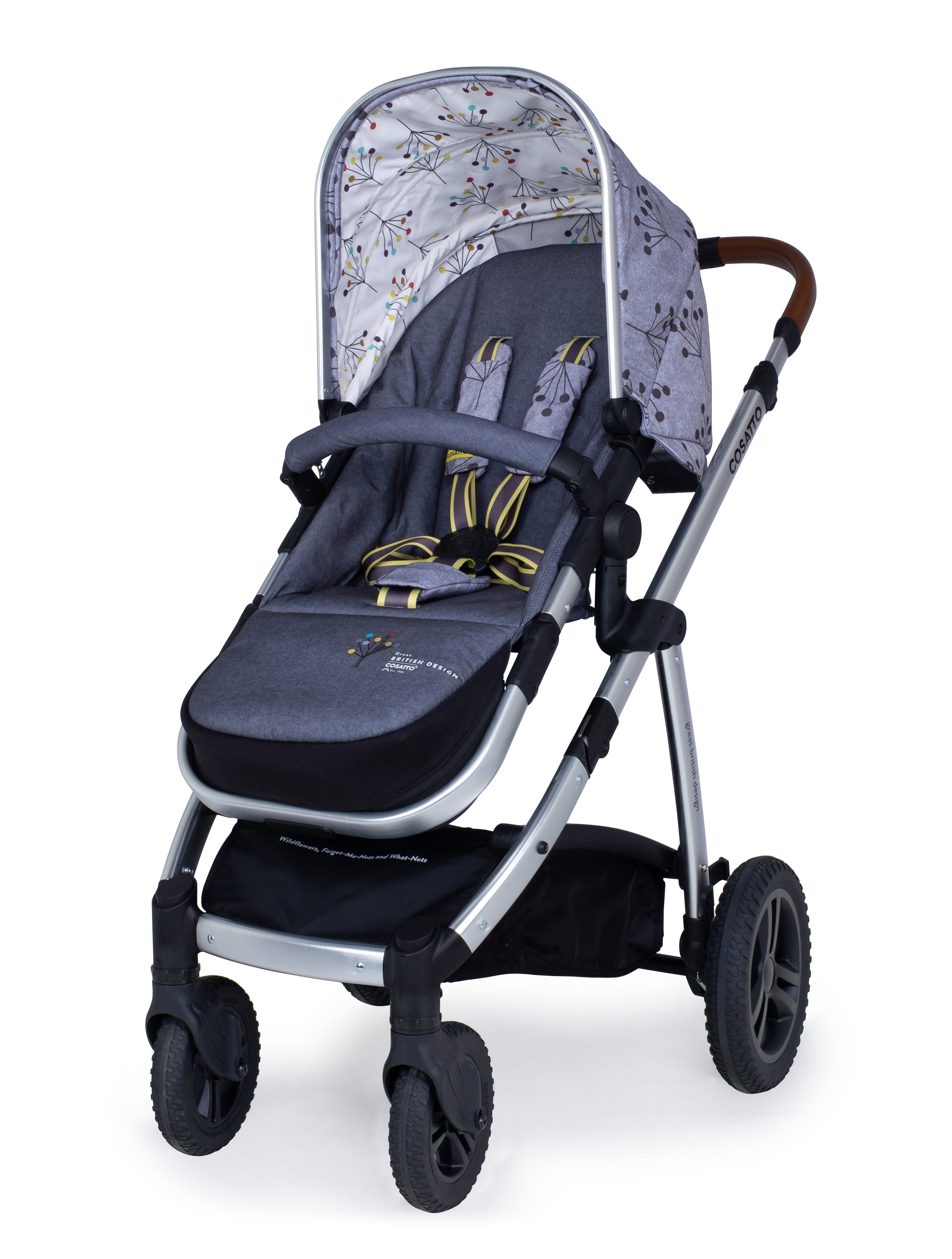 Wow 2 Car Seat and i-size Base Bundle Hedgerow