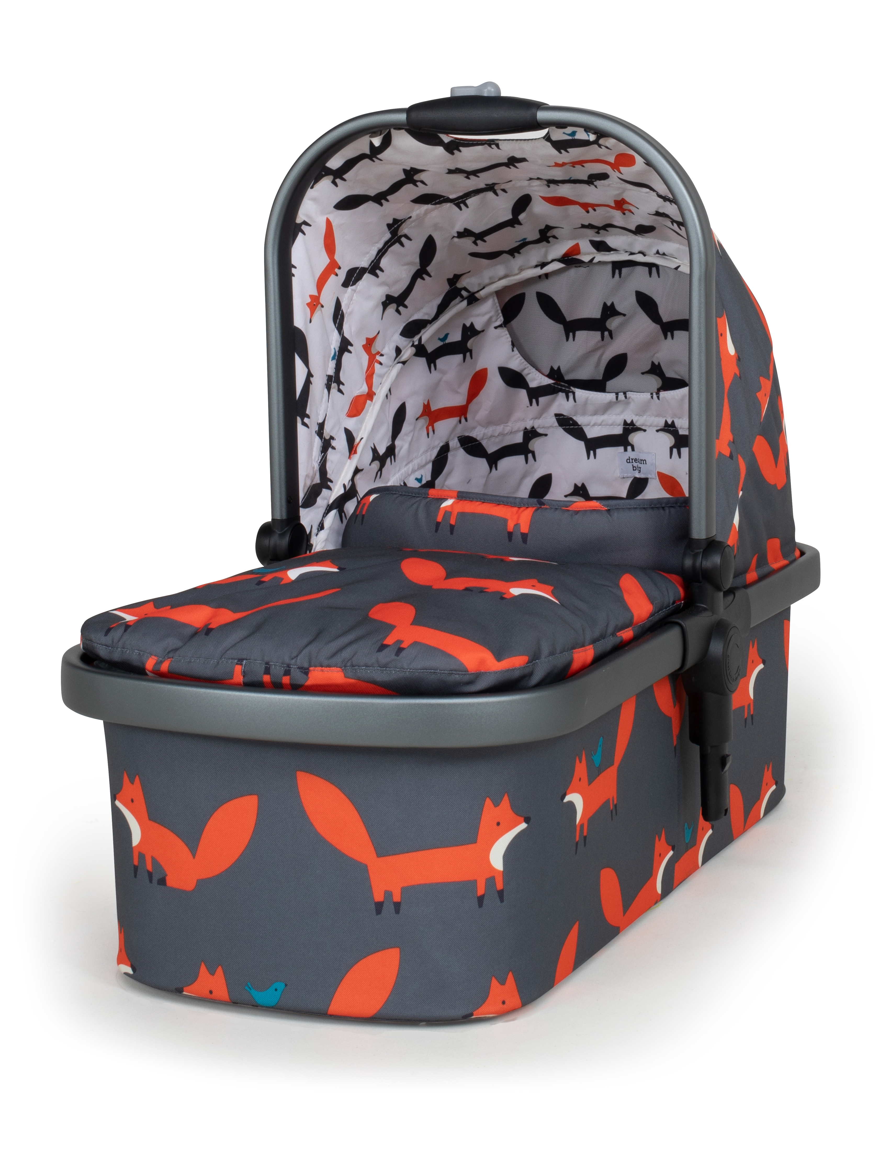 Wow 2 Pram and Pushchair Charcoal Mister Fox - Pram and Pushchair - Cosatto Store