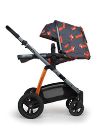 Wow 2 Pram and Pushchair Charcoal Mister Fox