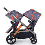 Wow XL Car Seat Bundle Charcoal Mister Fox - Bundle - Cosatto Store