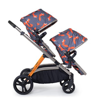Wow XL Car Seat Bundle Charcoal Mister Fox (Acorn i-Size)