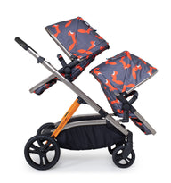 Wow XL Car Seat Bundle Charcoal Mister Fox (Acorn i-Size)