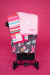 Cosatto Stripe Blanket Pink