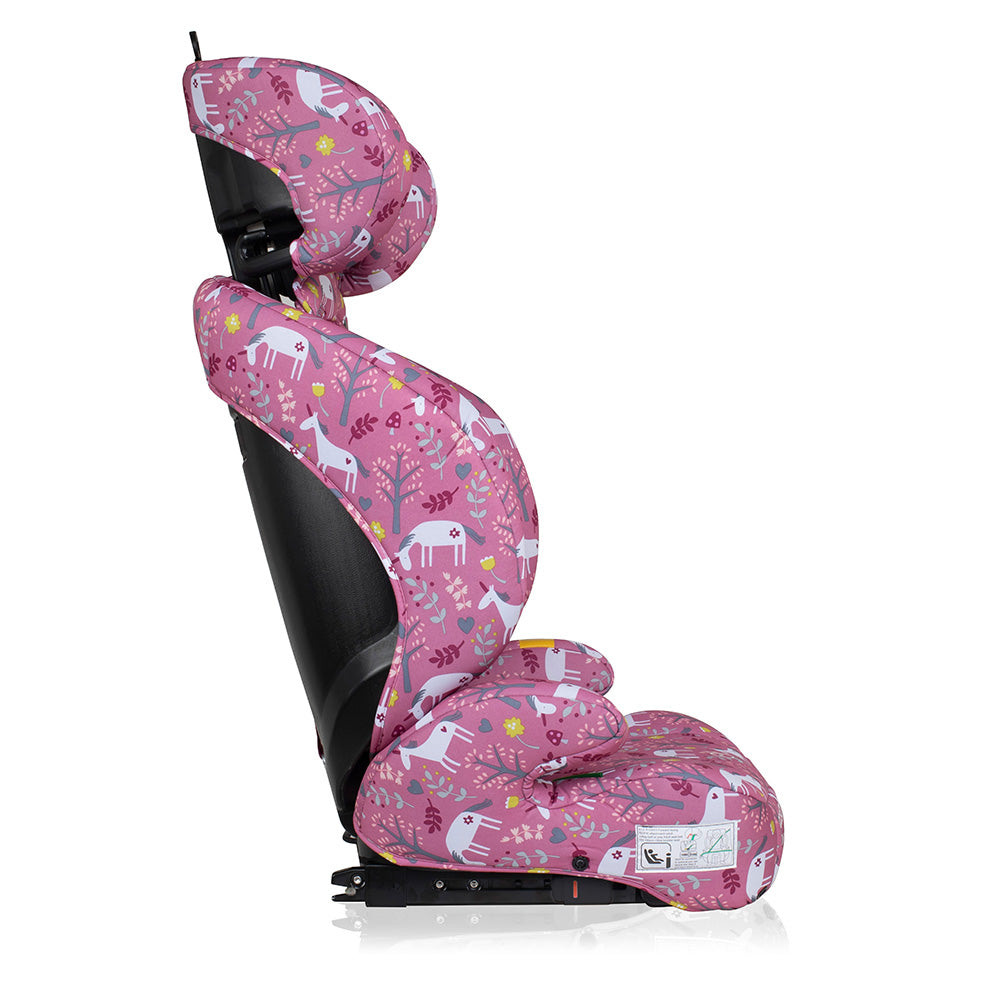 Cosatto hubbub discount isofix unicorn