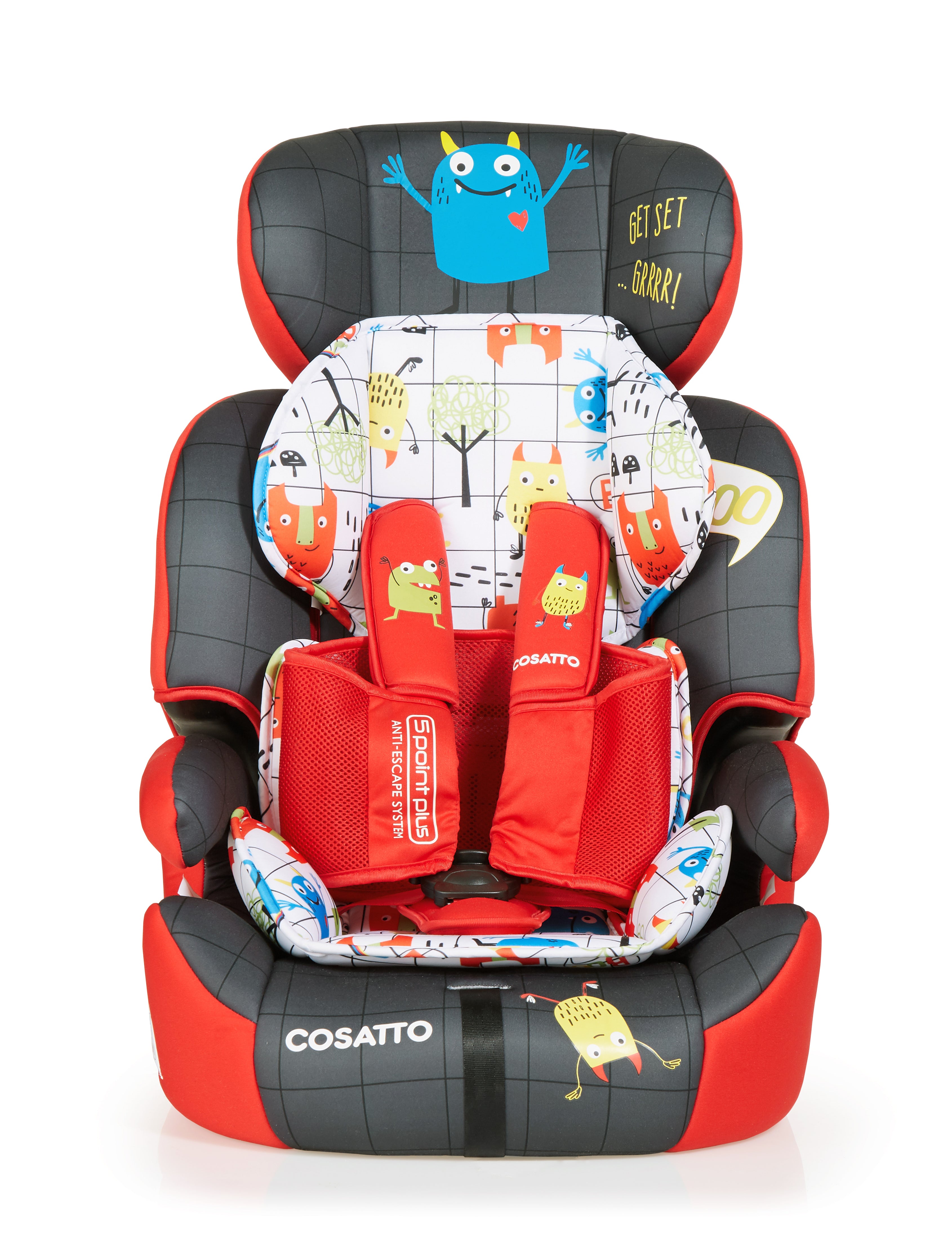 CT3914 Zoomi Group 123 Monster Mob 5 Point Plus Cosatto Store