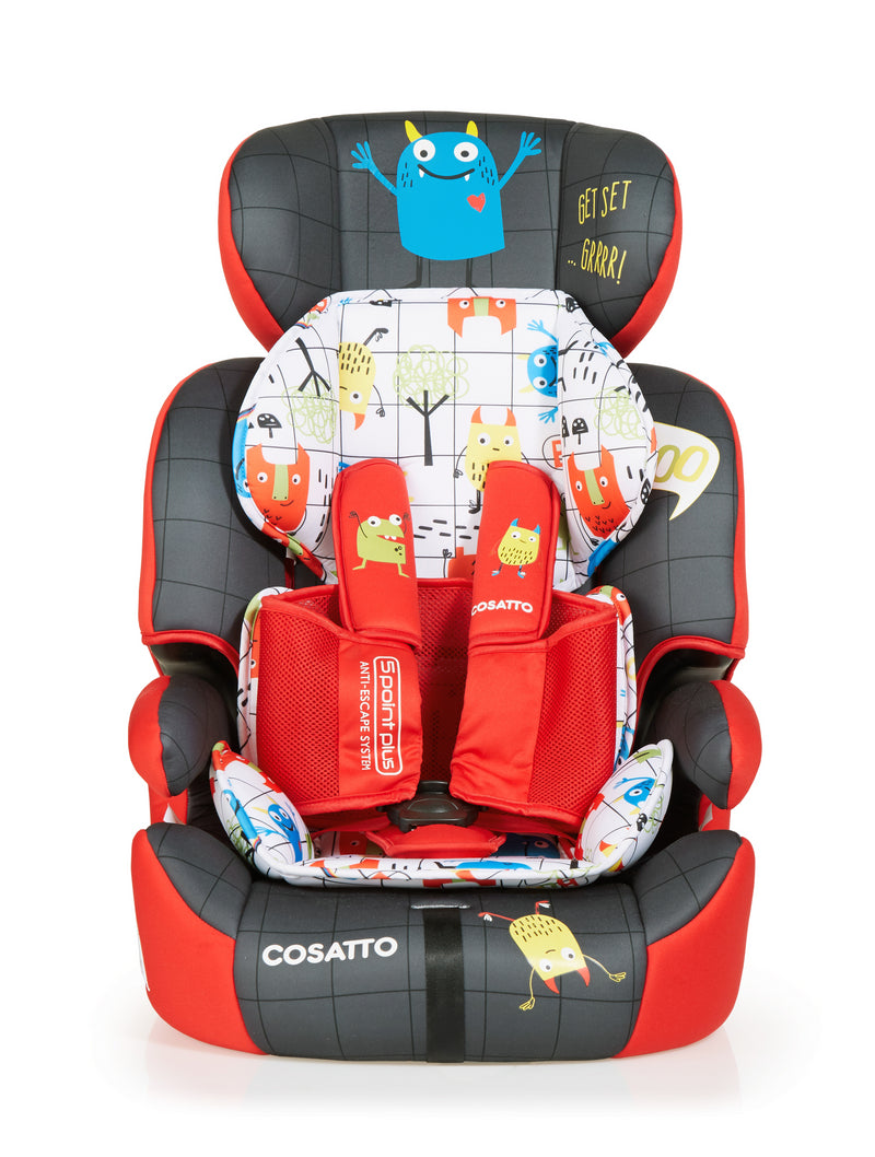CT3914 Zoomi Group 123 Monster Mob (5 Point Plus) - Carseat - Cosatto Store