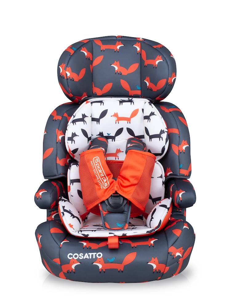 Ex-Display Zoomi Charcoal Mr Fox - Carseat - Cosatto Store