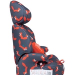 Zoomi Group 123 Car Seat Charcoal Mister Fox - Carseat - Cosatto Store