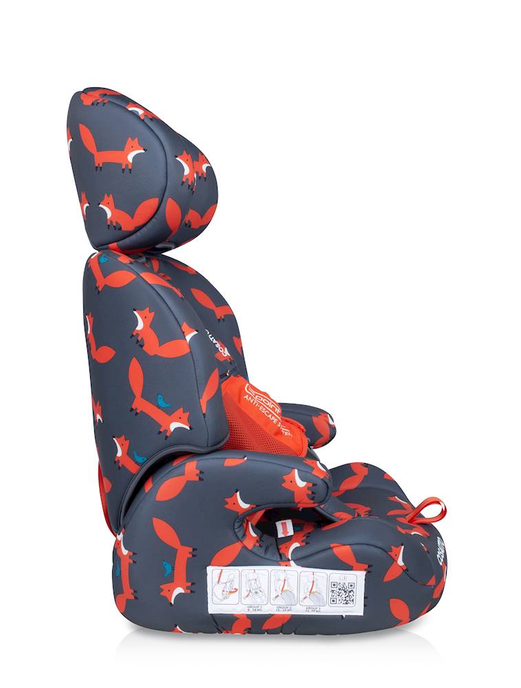 Ex-Display Zoomi Charcoal Mr Fox - Carseat - Cosatto Store