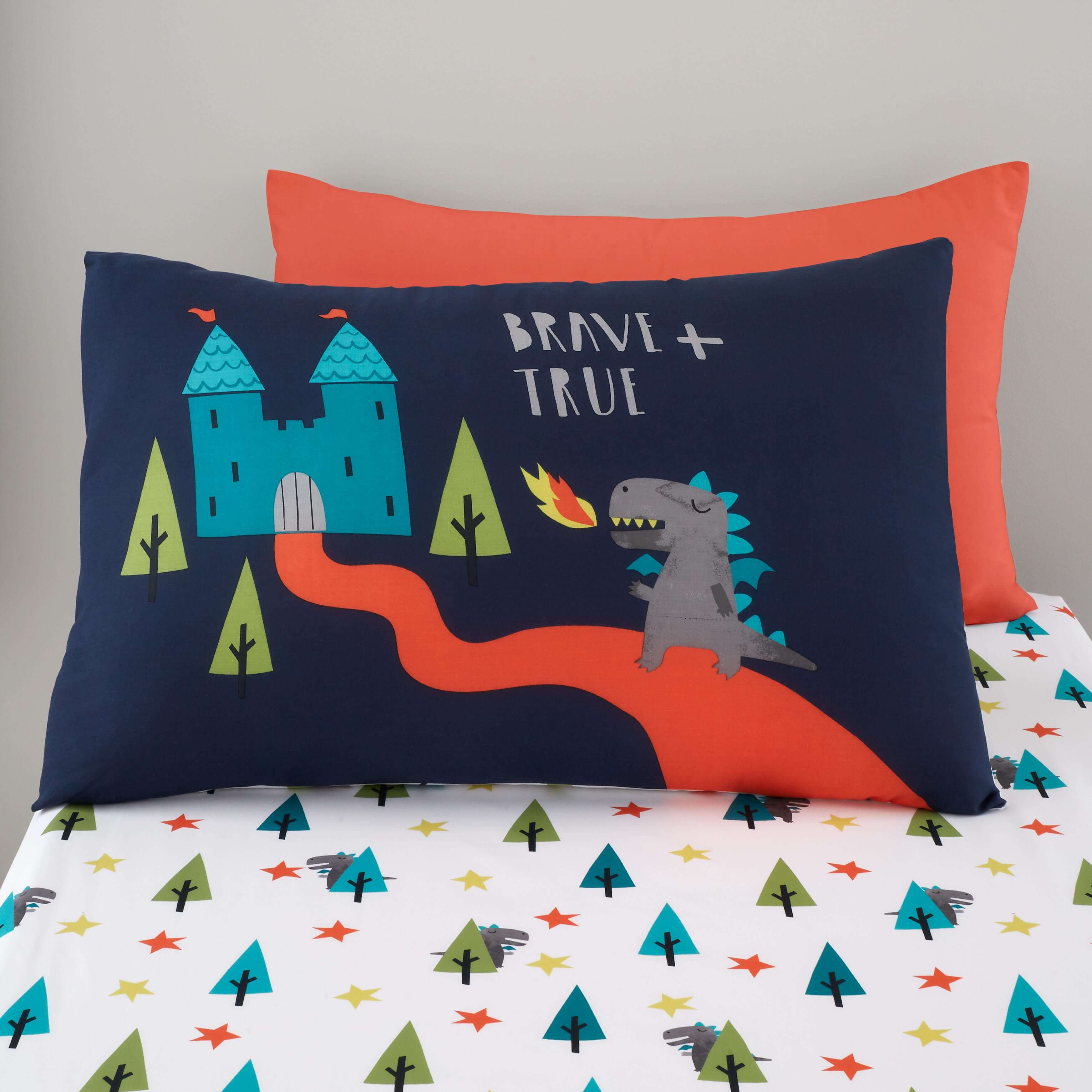 Duvet Cover Set for Cotbed Dragon Kingdom