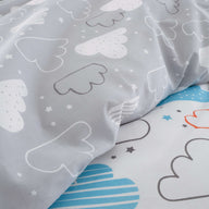 Duvet Cover Set for Single Fairy Clouds