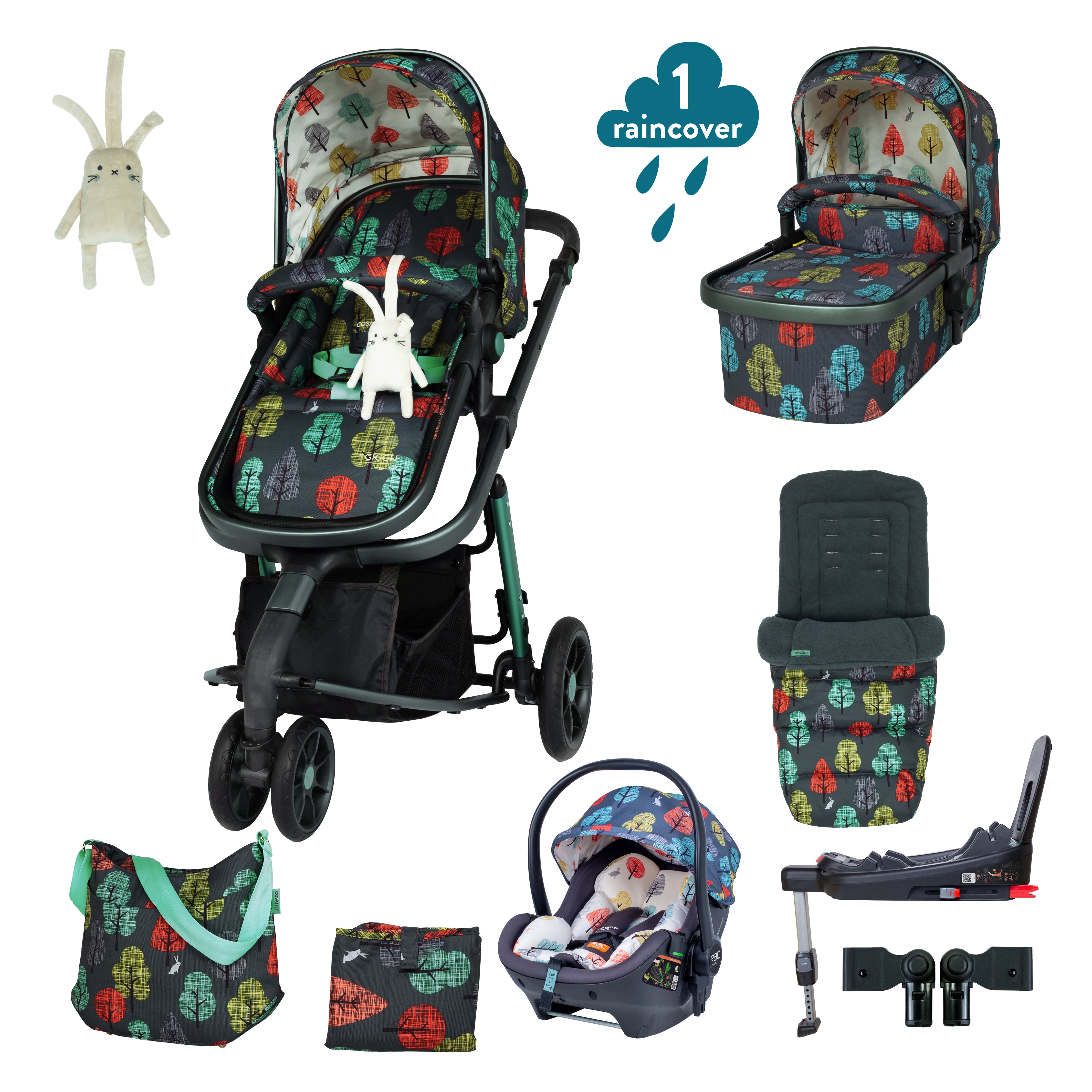 Giggle 3 Everything Bundle Hare Wood
