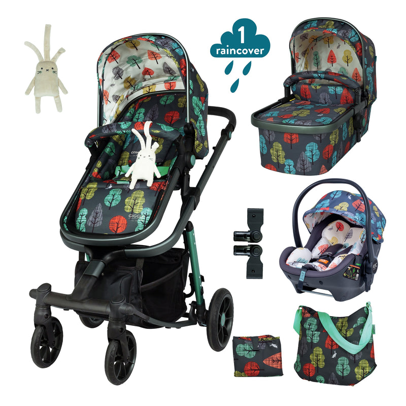 Giggle Quad Port I Size Hare Wood Bundle With Bag - Bundle - Cosatto Store