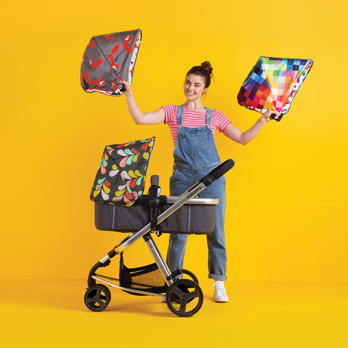 Giggle Mix Pram and Pushchair Mister Fox